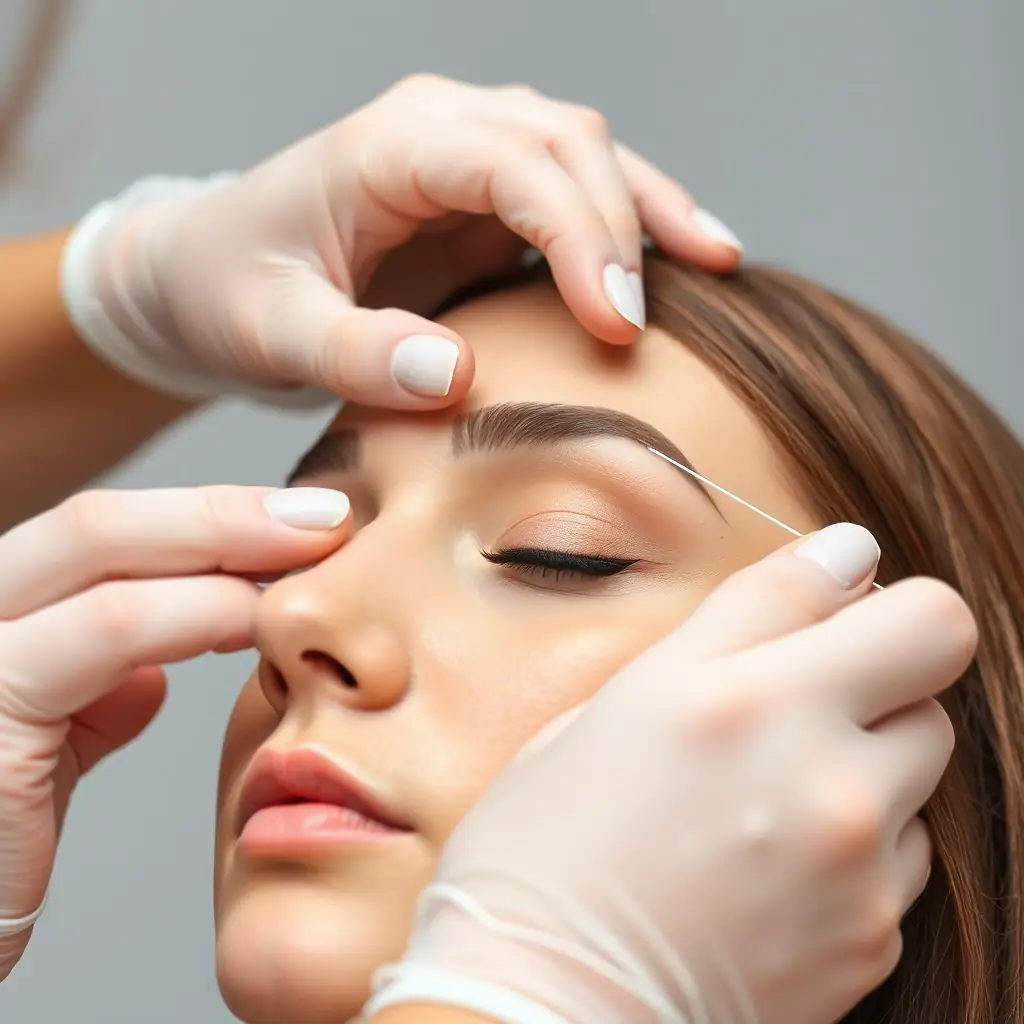 Eyebrow Threading